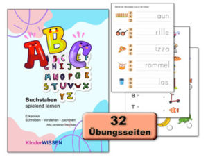 Vorschule-buchstaben - Wissen für Kinder